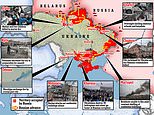 Ukraine war: Putin’s invasion city-by-city as Russia holds Kherson but Zelensky retakes Chuhuiv