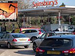 Queue for the pumps as prices near £2 a litre