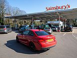 Queue for the pumps as prices near £2 a litre