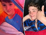 Boy who camped outside to raise money for hospice reveals he’s STILL doing it