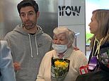 Ukrainian Holocaust survivor, 90, who survived Stalin’s famine arrives safely at Heathrow airport