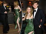 Elon Musk’s ex-wife Talulah Riley and Thomas Brodie-Sangster dance at pre-Bafta party&nbsp;