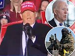 Trump rips Biden as ‘physically and mentally challenged’ at first rally since Russia invaded Ukraine