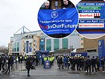 Chelsea fans attend Stamford Bridge for the first time since sanctions hit owner Roman Abramovich