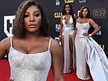 Serena and Venus Williams show off their unique sparkle at the Critics Choice Awards