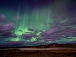 Northern Lights light up the skies over Scotland following a huge solar flare