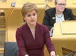 Nicola Sturgeon KEEPS Scotland’s mask laws in place for WEEKS over Covid case spike