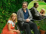 Kate Garraway’s frail husband Derek Draper smiles as she creates well-being garden