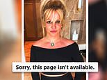 Britney Spears DELETES her Instagram account… but not her TikTok, Twitter, or Facebook