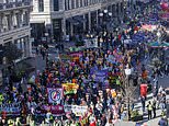 Anti-racism protesters march on London days after report into Met Police strip-search