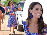 Kate Middleton wore Tory Burch dress in colours of Belize flag