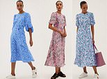 M&S launch NEW fashion collection The Edit: Shop Holly Willoughby’s &pound;39.50 midaxi tea dress