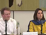 Nazanin Zaghari-Ratcliffe at Parliament as she prepares to speak for first time since release