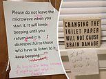 Passive aggressive notes that won’t solve any arguments