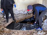 Ukrainians collect remains of Holocaust survivor, 96, killed by Russian bombardment of Kharkiv