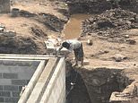 Businessman let workers build home BAREFOOT as pictures show ‘eyesore’ that left neighbours furious