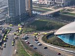 Gas leak at Stratford’s Olympic Park swimming pool sparks emergency evacuation