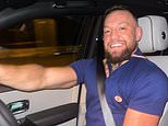 Conor McGregor is arrested for dangerous driving in his £140,000 Bentley on a Dublin motorway