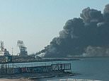 Ukraine war: Huge Russian ship ‘destroyed by Kyiv’s navy’