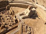 Paraglider swoops over the Pyramids and captures stunning aerial footage of the Sphinx [Video]