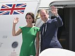‘Next stop The Bahamas!’: William and Kate bid a fond farewell to Jamaica on their Jubilee Tour