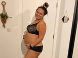 Hertfordshire woman, 32, discovers bloating was a cancerous cyst the size of a FOOTBALL 