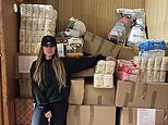 Brazilian bikini model who sued Chris Brown latest foreigner to travel to Ukraine for aid efforts 