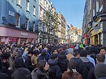 Swatch closes London watch shops after just 30 minutes as hundreds queued for MoonSwatch
