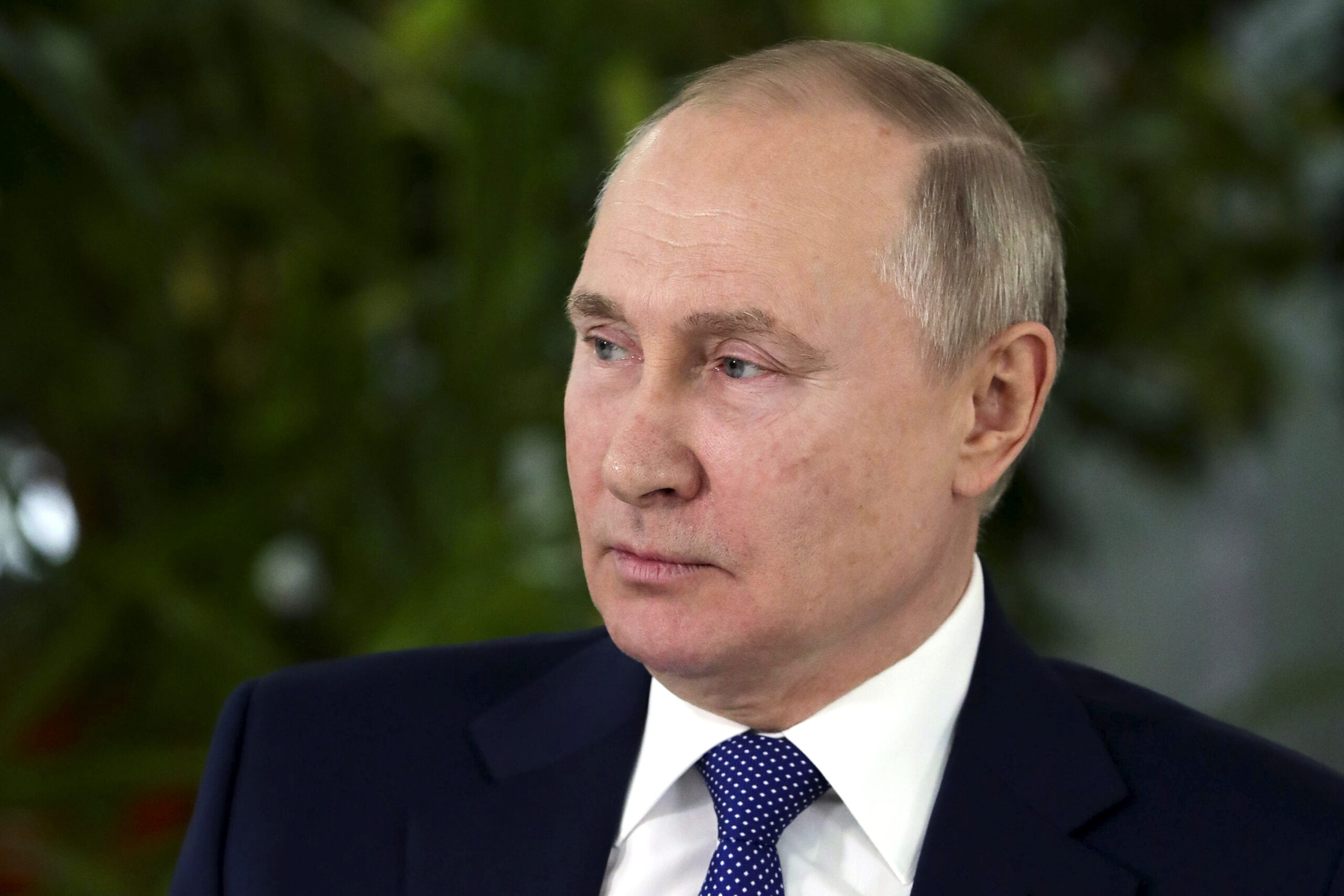 The Russian President says sanctions introduced on his country are equal to a ‘declaration of war’ as Moscow issues no-fly zone warning