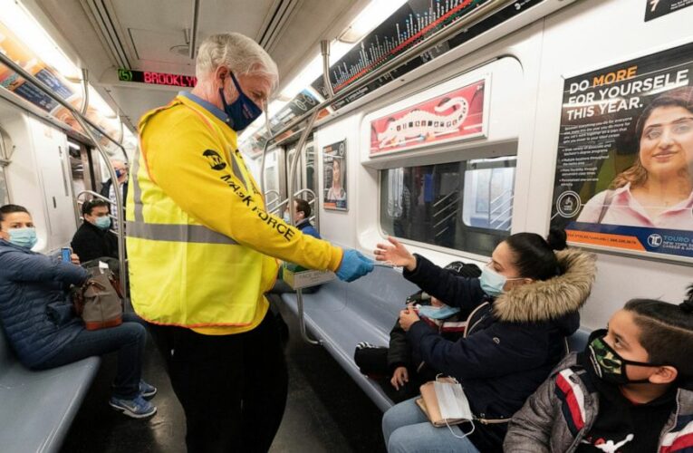 US to ease nationwide mask mandate on transit next month
