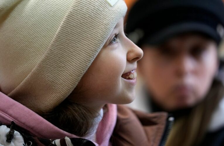 Aspiring actress among 1M refugee children fleeing Ukraine