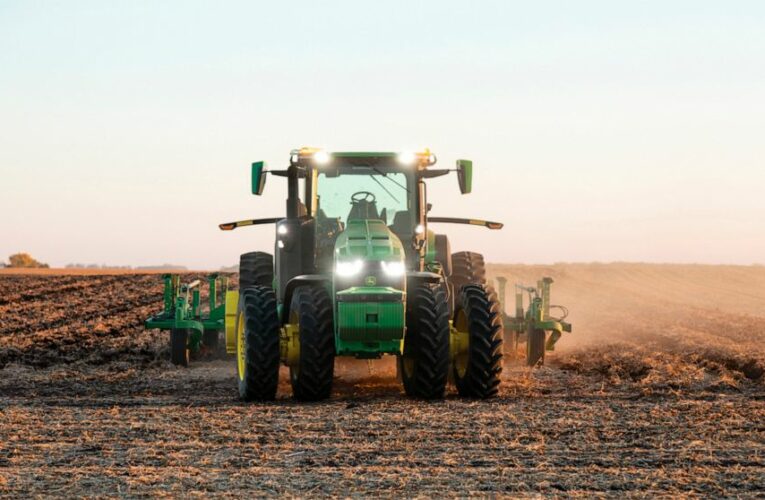 Tired of waiting for driverless vehicles? Head to a farm