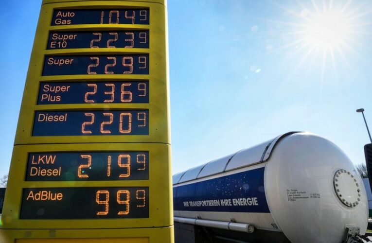 German finance chief wants measures to curb fuel price hike