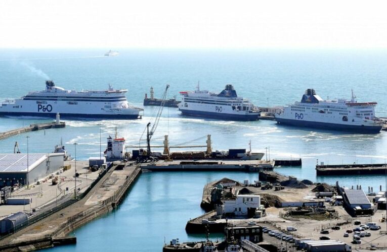 Major UK ferry operator fires 800 crew after pausing service