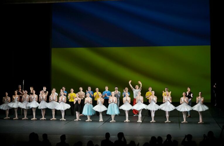 Young Ukrainian dancers, trapped abroad, get Paris residency
