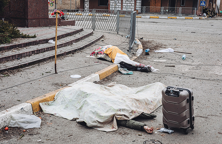 Wednesday brought an attack on a maternity hospital in Mariupol, fighting in the streets of Voznesensk and gridlock as people tried to escape areas near Kyiv