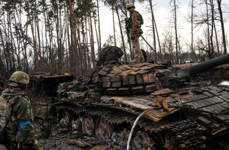 Ukrainian official calls on the US and its allies to deliver heavier weaponry as the Russian military zeros in on the east and south of Ukraine