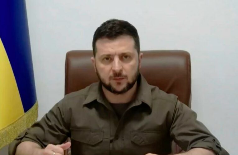 Ukraine’s President delivers a graphic description of Russian atrocities in a hard-hitting speech to the UN Security Council