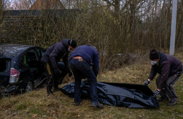 ‘We’re not finding soldiers, just innocent people’: The horror of Russian occupation revealed in Borodianka