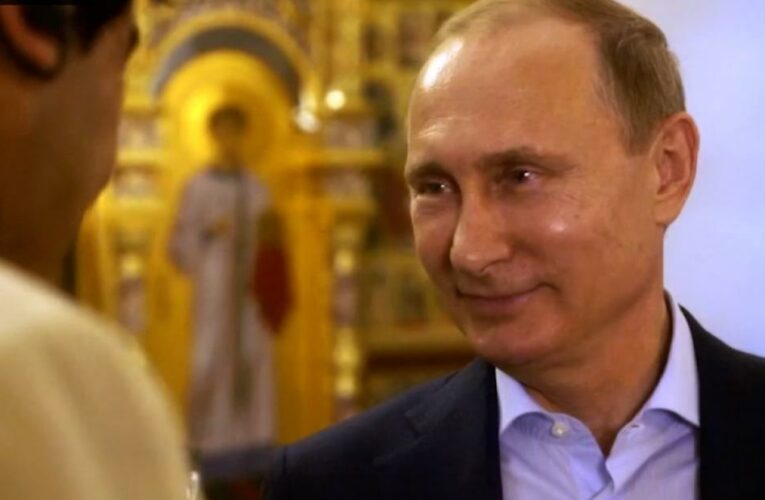 Video: See rare moment when Putin spoke about his children