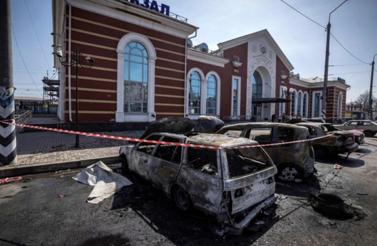 Everyone behind Russia’s missile strike in Kramatorsk, in which 50 people died, will be held accountable, Ukraine’s President says