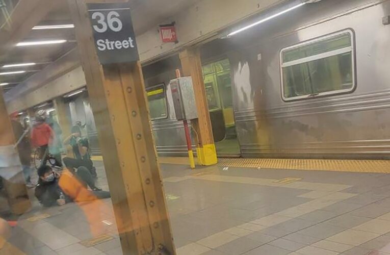 Authorities: Suspect deployed gas canister and opened fire on Brooklyn subway