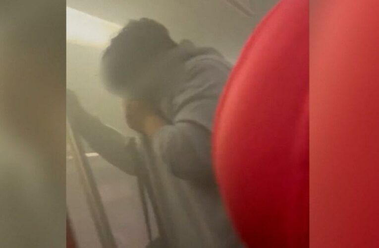 Watch: Video shows inside NYC subway car ‘after all the popping’