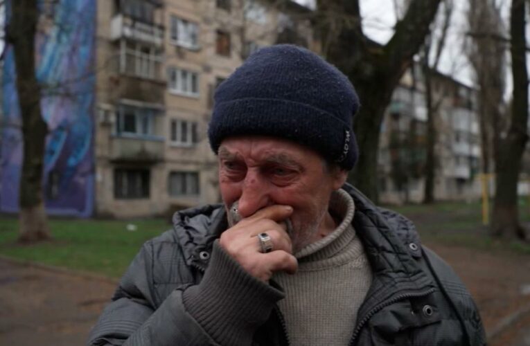 Unable to evacuate, these Ukrainians face the horrors of war every day