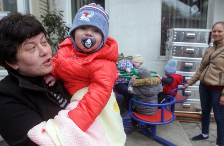 Desperate to leave occupied areas, people make their way across Ukraine’s countryside. Russia plans a sham referendum for a breakaway region.