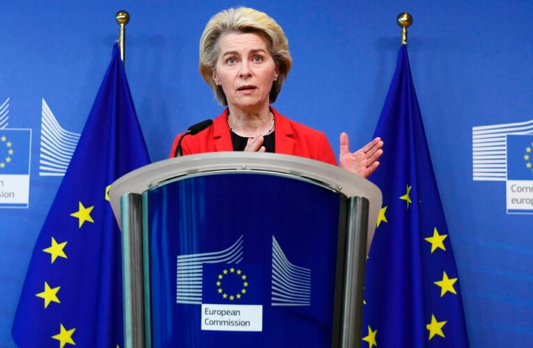 EU accuses Russia of ‘blackmail’ for halting gas supplies gas supplies to Poland and Bulgaria