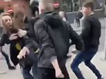 League One: Shocking brawl between rival football fans after Bolton Wanderers v Wigan Athletic game