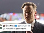 Twitter DENIES that Elon Musk is responsible for its creation of an edit button