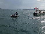 British man, 46, and boy, 14, among four European divers missing off Malaysian island 