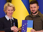 European Union President Ursula Von Der Leyen visits Ukraine to see Bucha massacre victims
